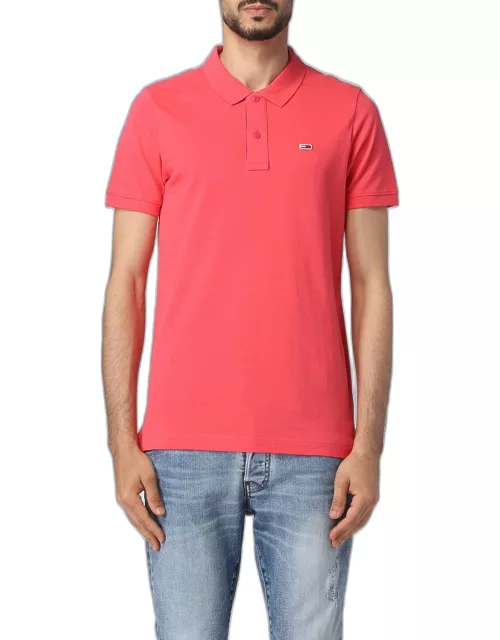Polo Shirt TOMMY JEANS Men color Pink