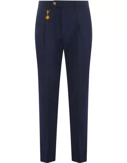 Trousers Manuel Ritz In Wool Available Pompei Store