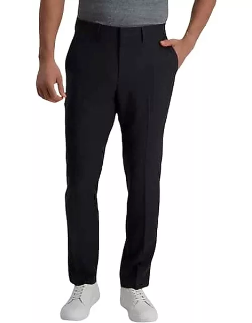 Haggar Men's Smart Wash Slim Fit Suit Separates Pants Charcoal Gray