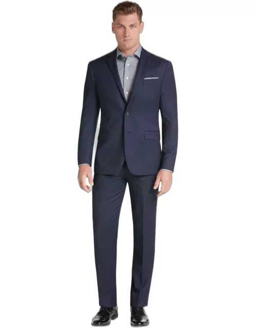 JoS. A. Bank Men's Travel Tech Collection Slim Fit Micro Stripe Suit