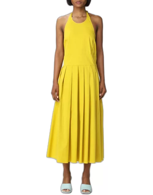 Dress 'S MAX MARA Woman colour Yellow