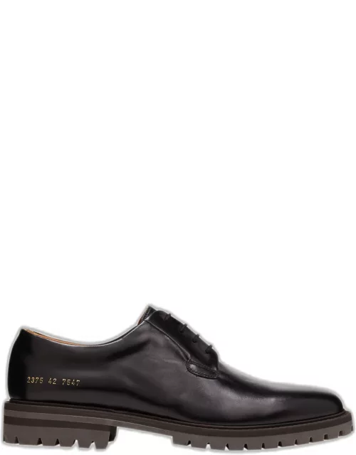 Men's Lug Sole Leather Derby Shoe