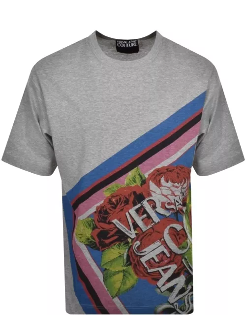 Versace Jeans Couture Logo T Shirt Grey