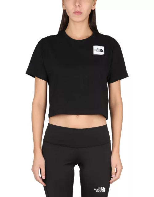 the north face cropped t-shirt
