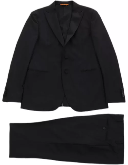 Black mohair wool suit