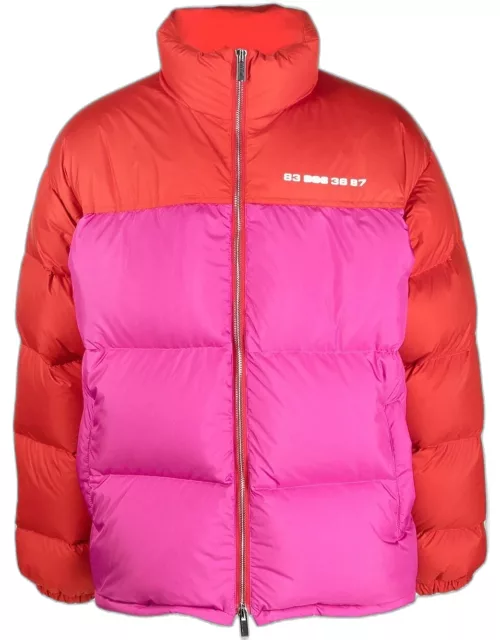 VTMNTS two-tone feather-down jacket