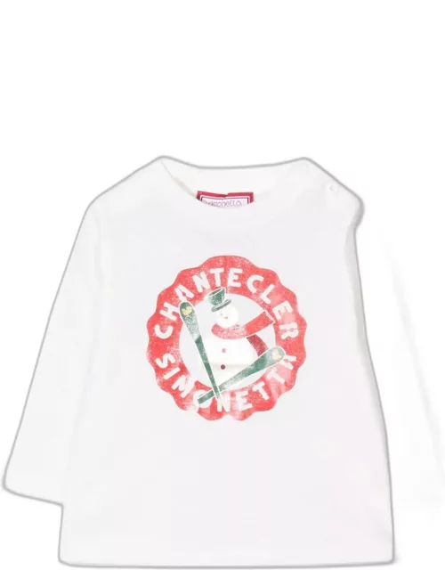 Simonetta White Cotton T-shirt