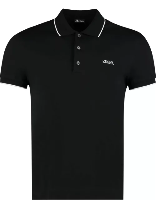 Zegna Cotton-piqué Polo Shirt
