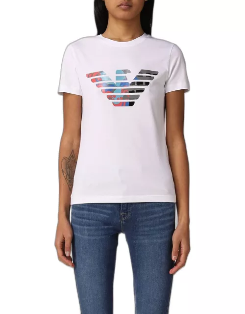 Emporio Armani T-shirt with eagle logo print