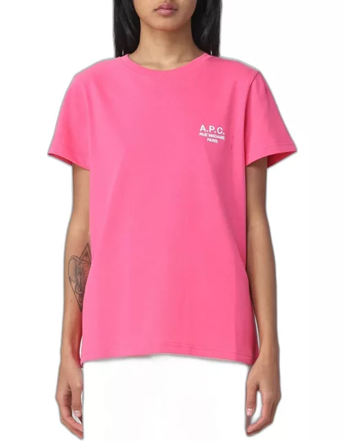 T-Shirt A.P.C. Woman colour Pink