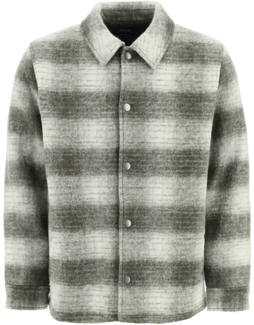 A.P.C. 'NEW ALAN' FLANNEL JACKET