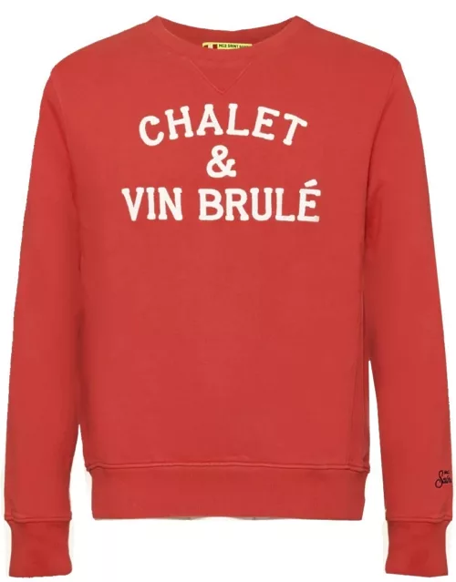 MC2 Saint Barth Chalet & Vin Brulè Terry Patch Embroidery Sweatshirt