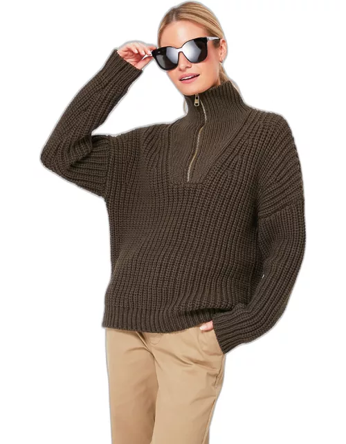 Wren Natalia Half Zip Sweater