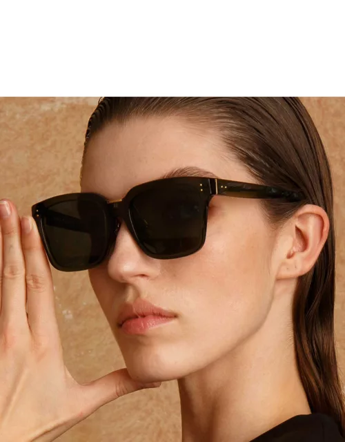 Desiree D-Frame Sunglasses in Green