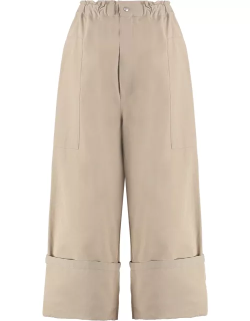 Moncler Genius 2 Moncler 1952 - Cotton Blend Wide Leg Trouser