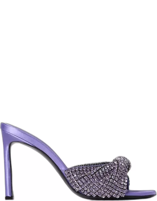 Heeled Sandals SERGIO ROSSI Woman color Violet