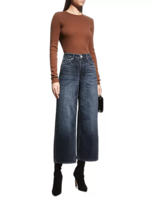 Andi High-Rise Wide Cropped Jean
