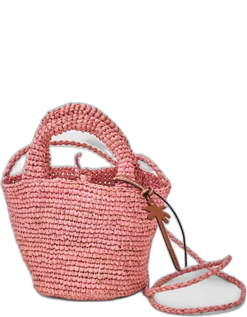 Mini Summer Raffia Top-Handle Bag