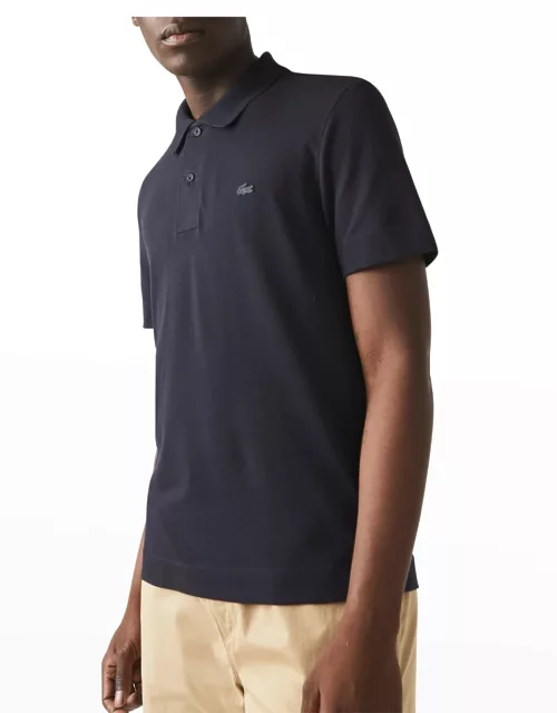 Men's Organic Stretch Cotton Piqué Polo Shirt