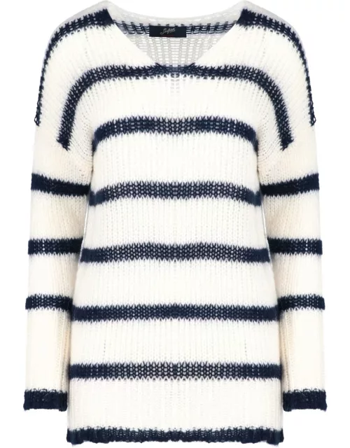 Seafarer Striped Maxi Sweater