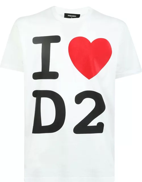 Dsquared2 I Love D2 T-shirt
