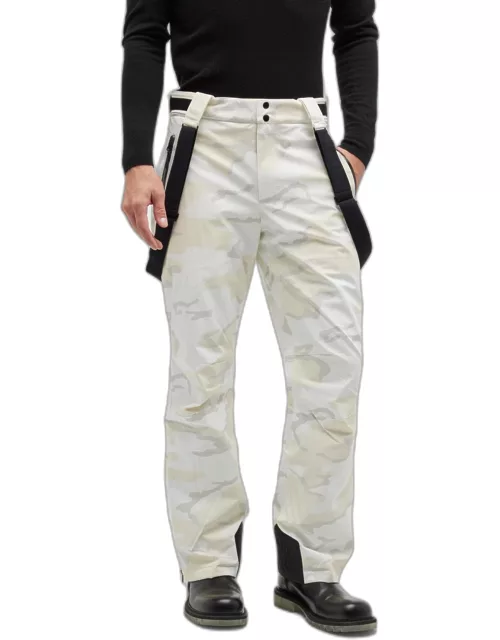 Men's Waterproof Ski Performance Pants w/ Suspender