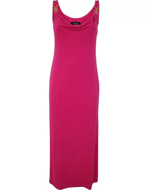 Versace Jersey Gown Long Dres