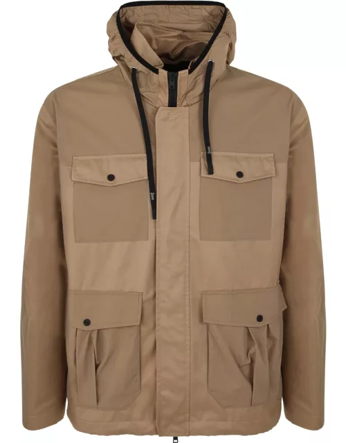 Herno Multi-pocket Cotton Jacket