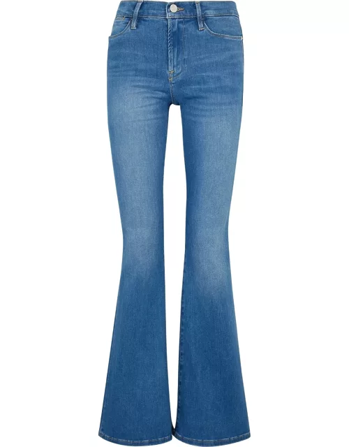 Frame Le High Flare Jeans - Blue