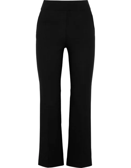 Spanx The Perfect Pant Kick-flare Stretch-jersey Trousers - Black