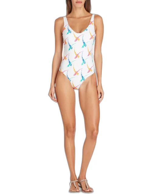 Verona Printed One-Piece Swimsuit
