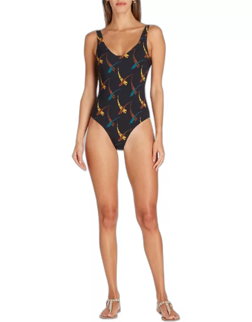 Verona Printed One-Piece Swimsuit