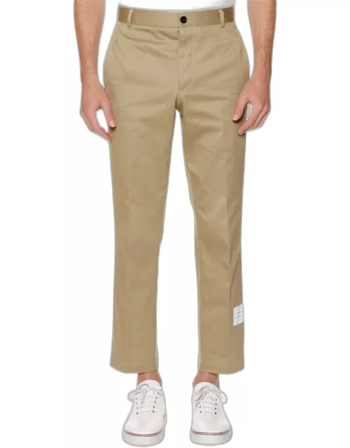 Unstructured Twill Chino Pant