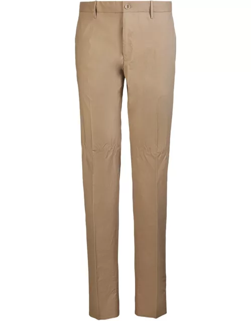 Incotex Elasticated-waistband Beige Trouser