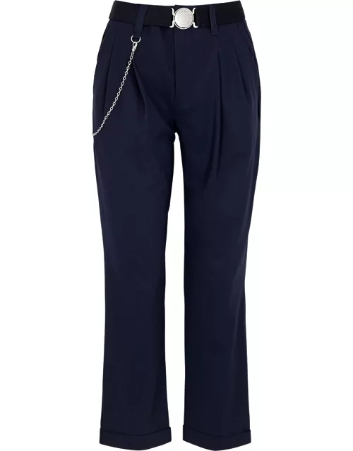High Courage Stretch-jersey Trousers - Indigo