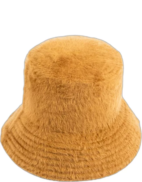 Becky Cashmere-Wool Bucket Hat
