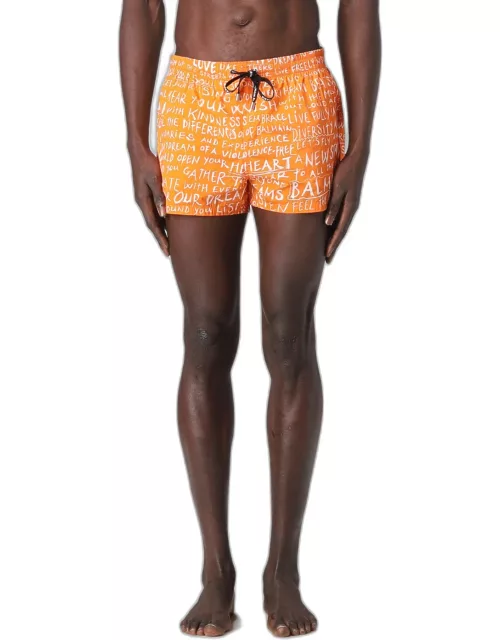 Swimsuit BALMAIN Men colour Orange