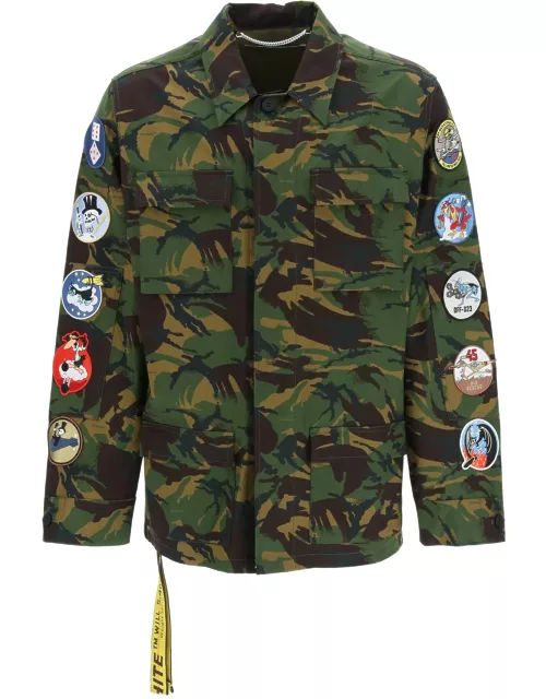 Off-White Camou Patch Field Jacket