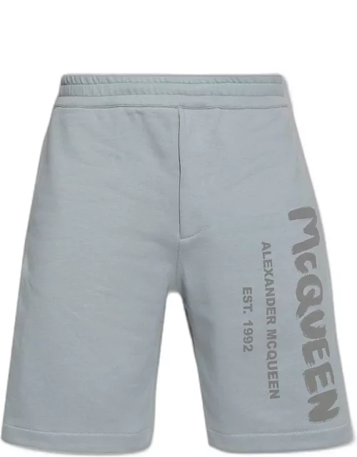 Alexander McQueen Shorts With Logo