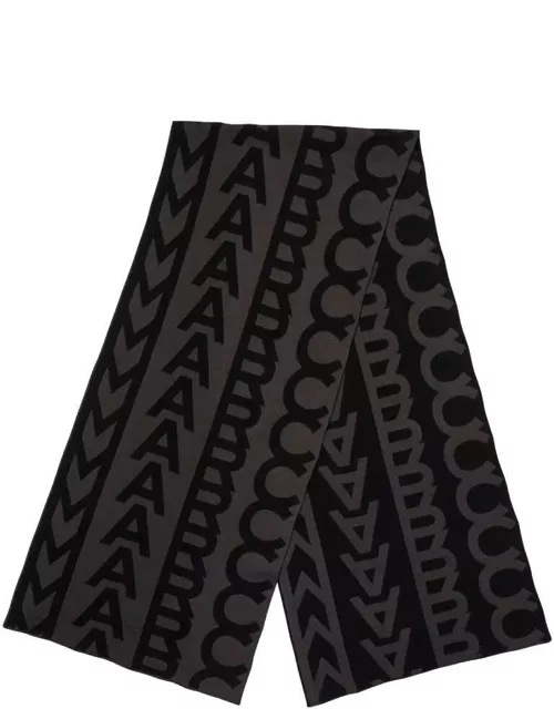 Marc Jacobs The Monogram Knit Scarf