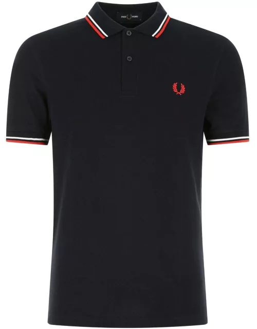 Fred Perry Midnight Blue Piquet Polo Shirt