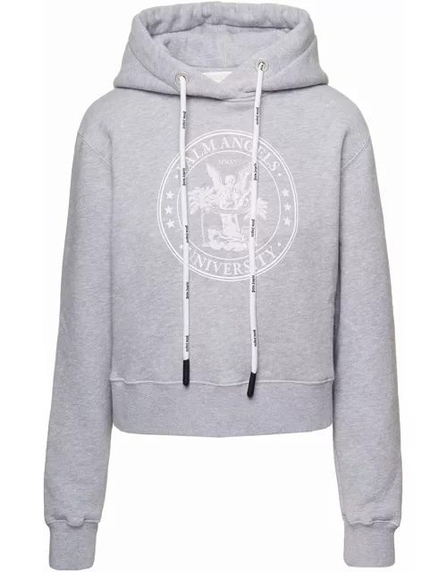 Palm Angels College Fitted Hoody