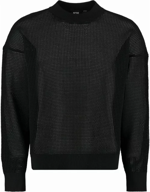 GCDS Long Sleeve Crew-neck Sweater