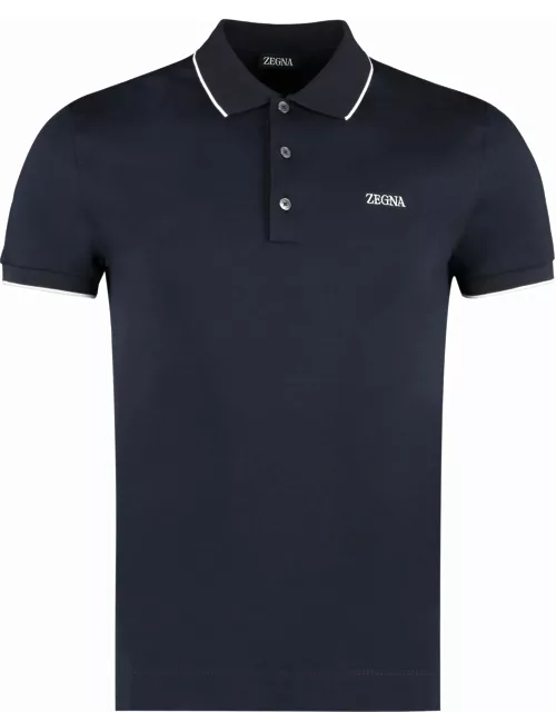 Ermenegildo Zegna Cotton-piqué Polo Shirt