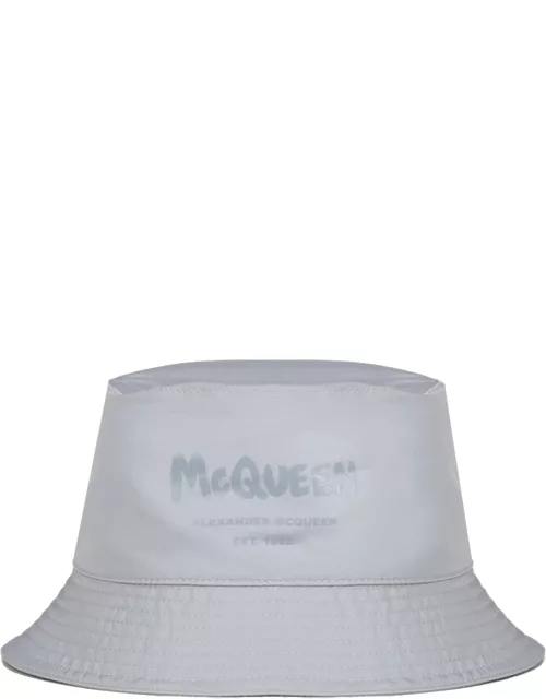 Alexander McQueen Mcqueen Graffiti Bucket Hat