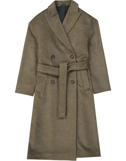 Brunello Cucinelli Wool And Cashmere Coat