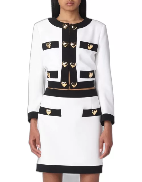 Jacket MOSCHINO COUTURE Woman colour White