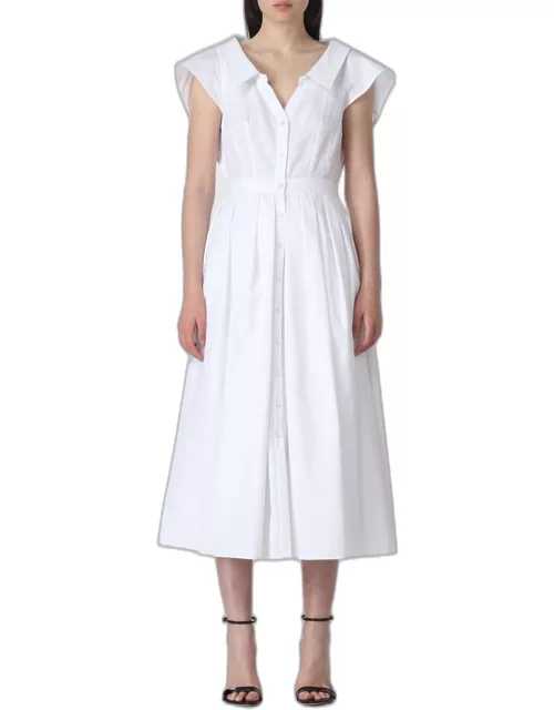 Dress ALEXANDER MCQUEEN Woman colour White