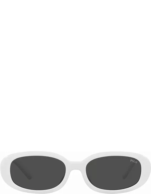 Polo Ralph Lauren Ph4198u Shiny White Sunglasse