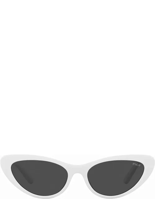 Polo Ralph Lauren Ph4199u Shiny White Sunglasse